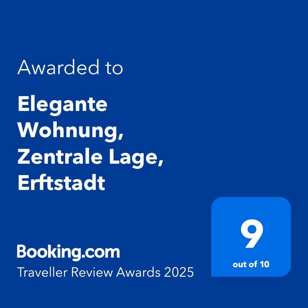 Elegante Apartment In Erftstadt Mit Balkon, Zentral, Bahnhof Nah, Phantasialand Bruehl Bei Cologne Buitenkant foto